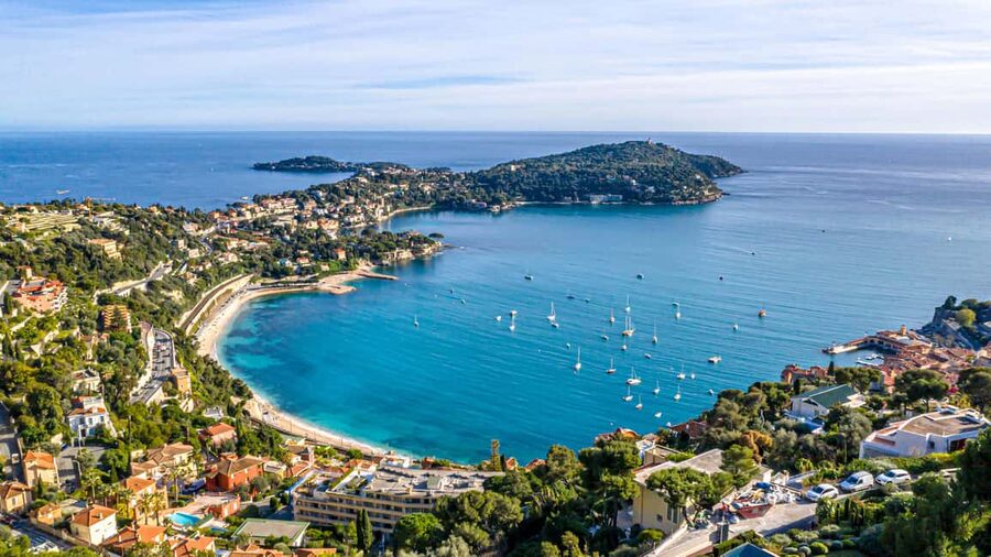 20-minute panoramic flight from Nice - Saint-Jean-Cap-Ferrat, Villefranche-sur-Mer, and Beaulieu-sur-Mer