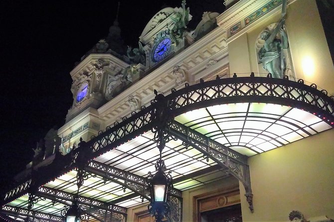 5-Hrs Private Monte-Carlo Night Tour - Three hours around Port Hercule and Monte Carlo