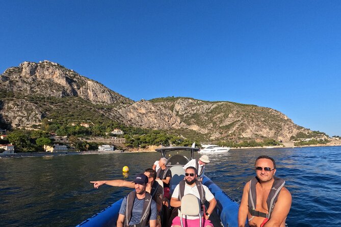 Boat tour guided from Nice to Monaco with snorkeling - Saint-Jean-Cap-Ferrat and the best water time