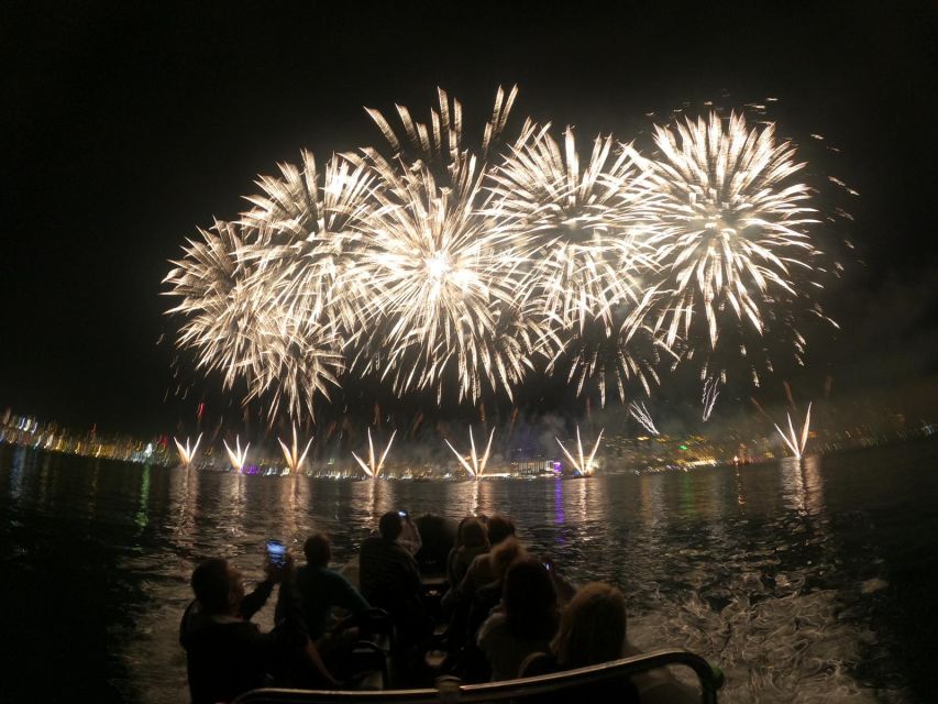 Cannes: Fireworks at Sea - From Port du Béal to the Open Water