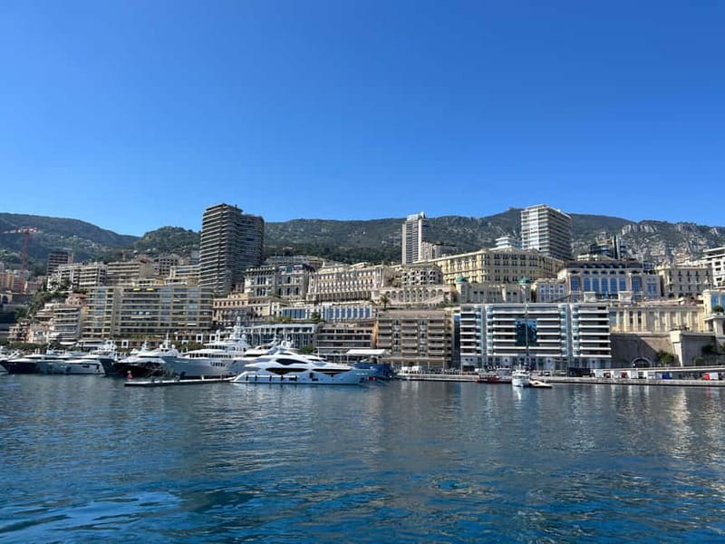 Coastal boat tour from Villefranche-Sur-Mer to Monaco - At a glance