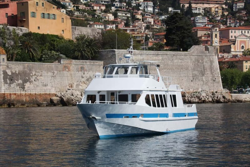Coastal boat tour from Villefranche-Sur-Mer to Monaco - Beaulieu-sur-Mer, Èze, and Cap-d’Ail from offshore