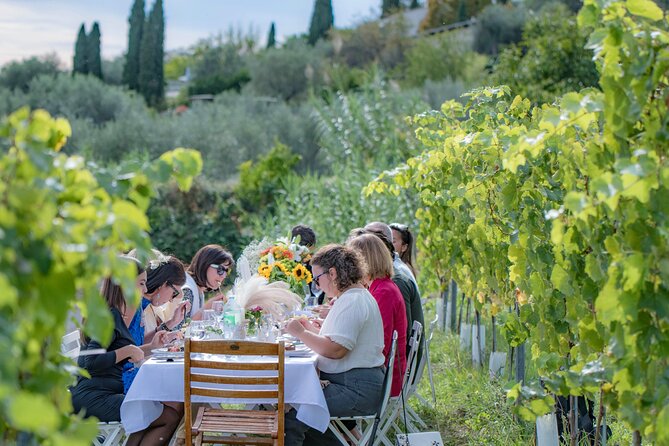 Dinner in the vineyard French Riviera - Arriving from Nice, Saint Tropez, or Saint Maxime