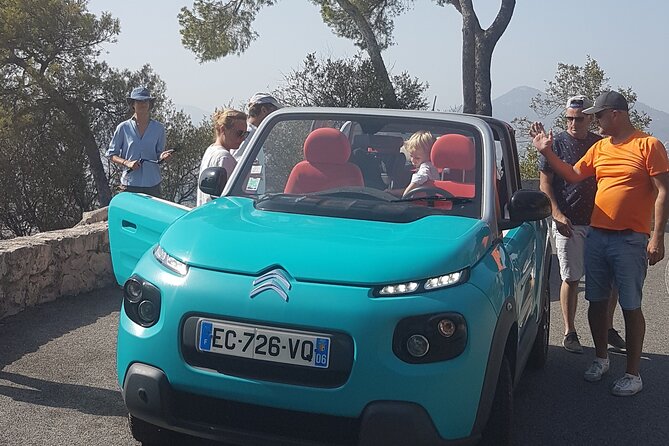 Drive a convertible along the coast and visit Eze and Fragonard - Returning by the Middle Corniche