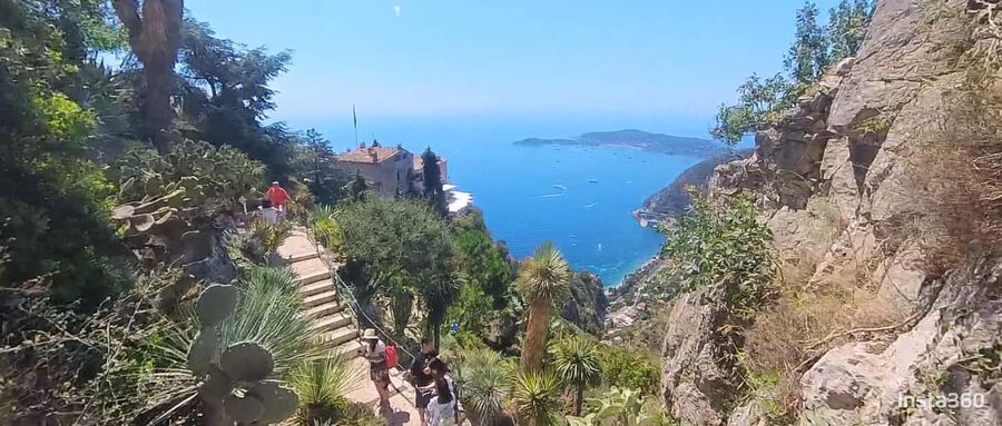 Electric Bike Tour from Nice to Eze Village - The 40-minute ride from Nice toward Èze