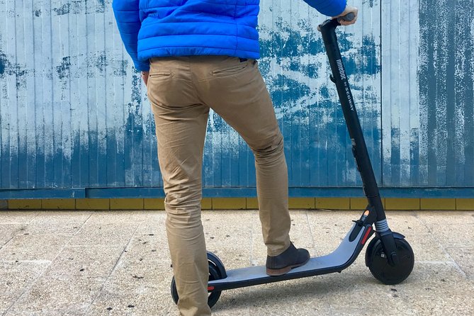 Electric scooter rental in Nice - Riding the promenade and seeing the market