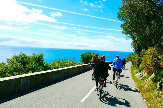 French Riviera Grand Panoramic E-Bike Tour - Starting at Port Lympia and climbing Mont Boron