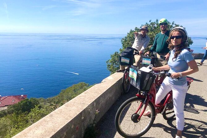 French Riviera Grand Panoramic E-Bike Tour - Walking the medieval streets of Vieux Eze