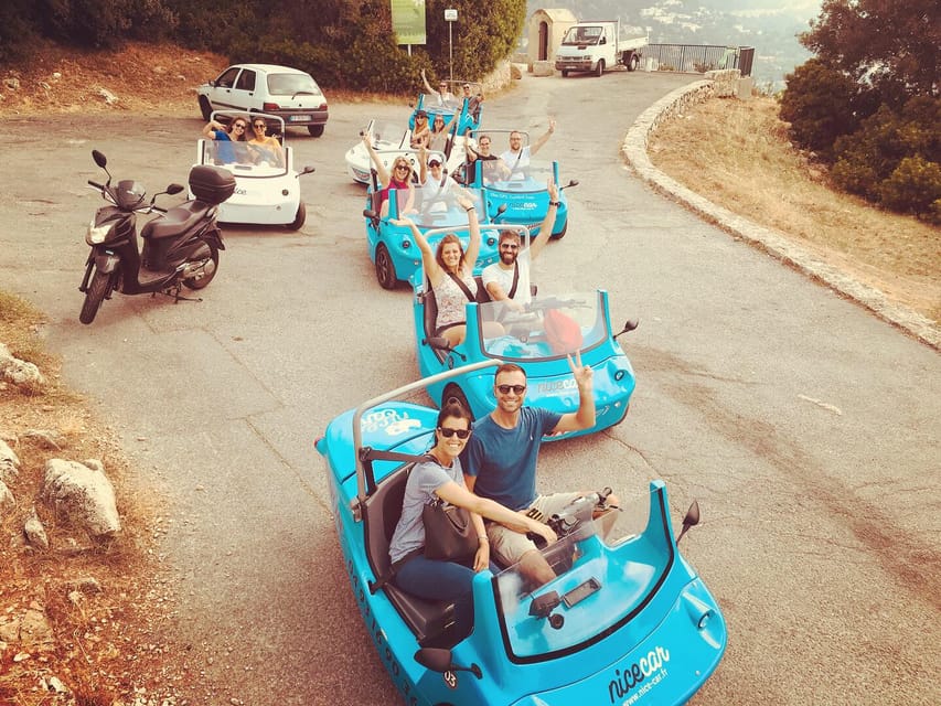 French Riviera Guided Tour by Exclusive Open Top Car - Safety, weather and who should take the wheel