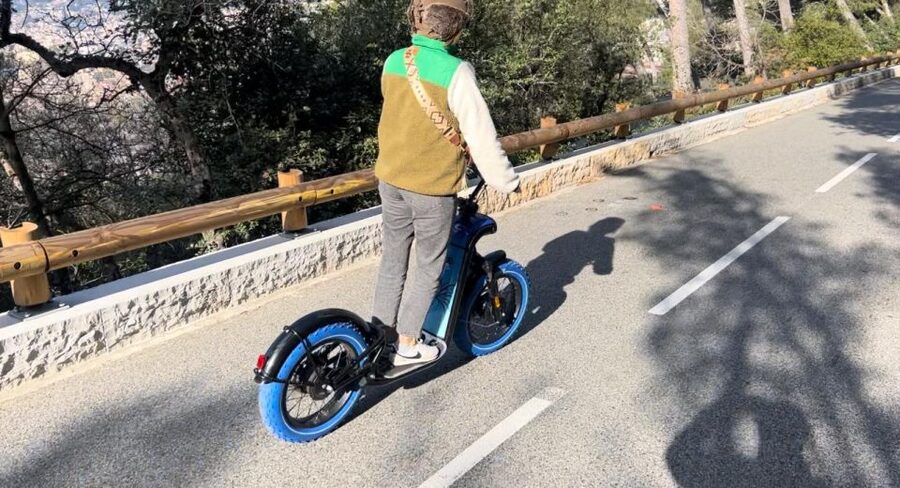 French Riviera : Guided Visit on a E-Scooter - The viewpoint above Nissa la Bella