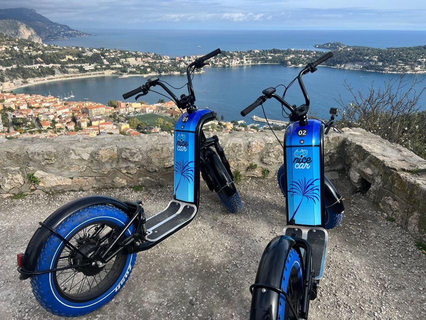 French Riviera : Guided Visit on a E-Scooter - Returning beside the Bay of Angels