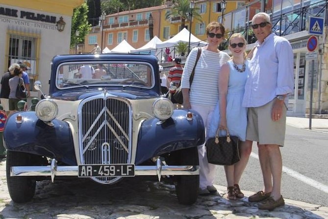 French Riviera Private Vintage Car Tour from Nice - Monaco-Ville: glamour with an old-car entrance