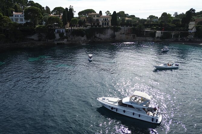 French Riviera Sunset Cruise - New Excursion for 2024! - Anchoring for sunset, swimming, and music