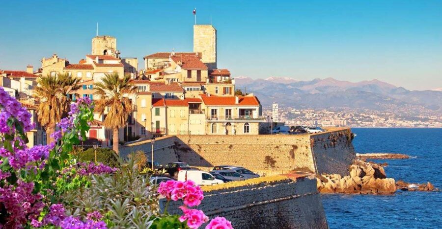From Nice: Cannes, Antibes & St Paul de Vence Half-Day Tour - Cannes and the red carpet at the Palace of Festivals