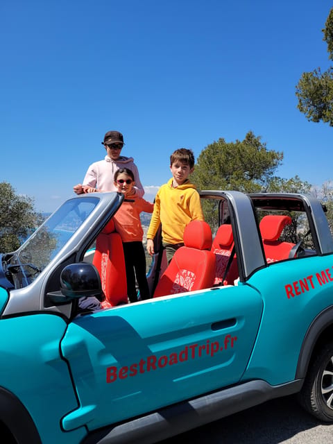 From Nice: Drive a convertible along the coast and visit Èze - Returning to Nice along the Middle Corniche