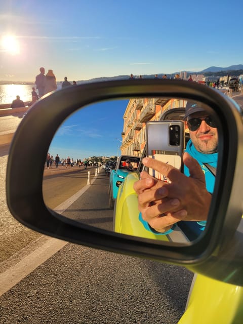 From Nice: Drive a convertible along the coast and visit Èze - Starting in Nice at 133 Route de Bellet