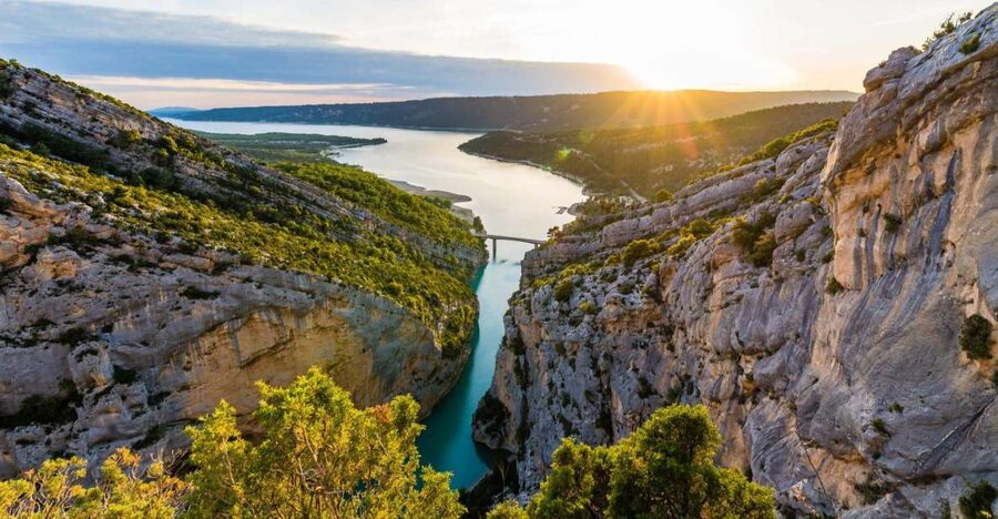 From Nice: Gorges du Verdon Guided Tour - Castellane beneath its famous rock