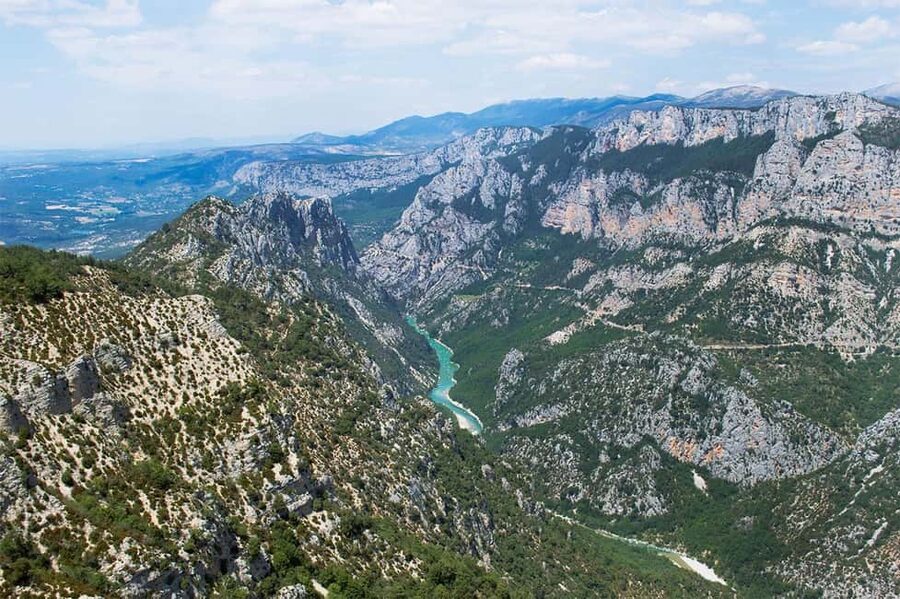 From Nice: Verdon Gorges & Lavender Fields Tour & Transport - The Gorges du Loup waterfall sets the tone