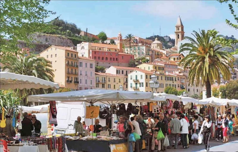 Italian Market San Remo, Menton & La Turbie - Menton offers color after the market