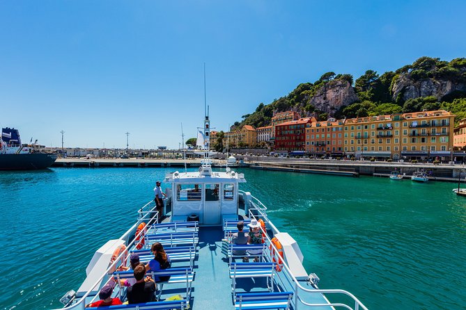 Mediterranean Coastal Sightseeing Cruise from Nice - Turning near Cap de Nice and the Citadelle