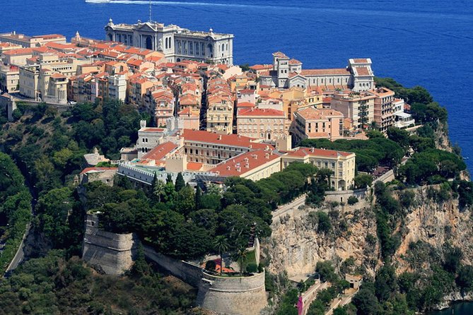 The Baie des Anges and the Promenade des Anglais seen from Castle Hill in Nice
