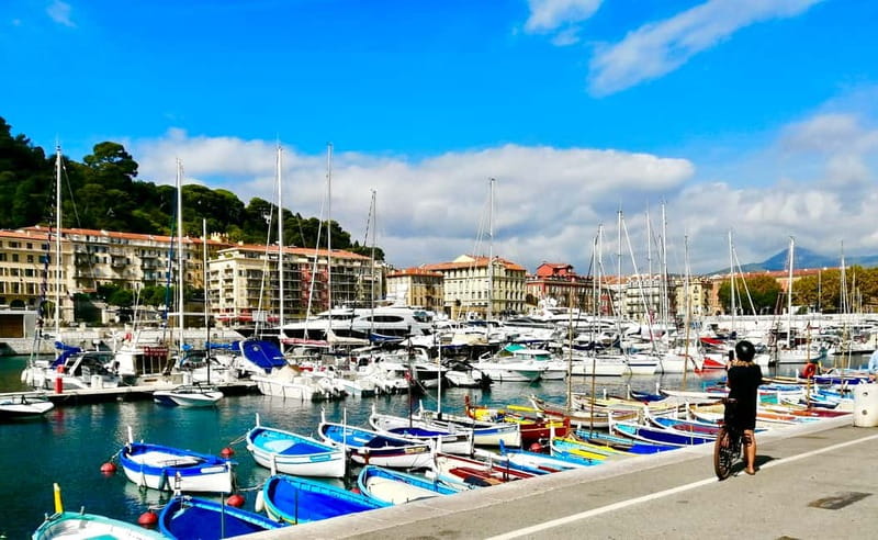Nice 3Hrs by EBike: Essentials Oldest Districts & Panoramas - The Promenade des Anglais and Place Massena