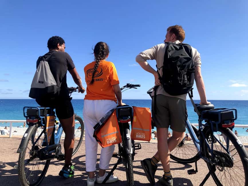 Nice and its panoramics surroundings on e-bike - Who will enjoy this ride most