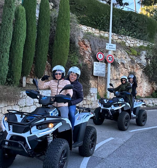 NICE BY ELECTRIC QUAD:panoramic tour from Nice - At a glance: what makes this Nice quad tour useful