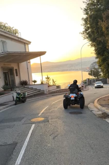 NICE BY ELECTRIC QUAD:panoramic tour from Nice - Small details that make the ride better