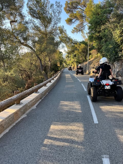 NICE BY ELECTRIC QUAD:panoramic tour from Nice - Place Massena and central Nice by electric quad