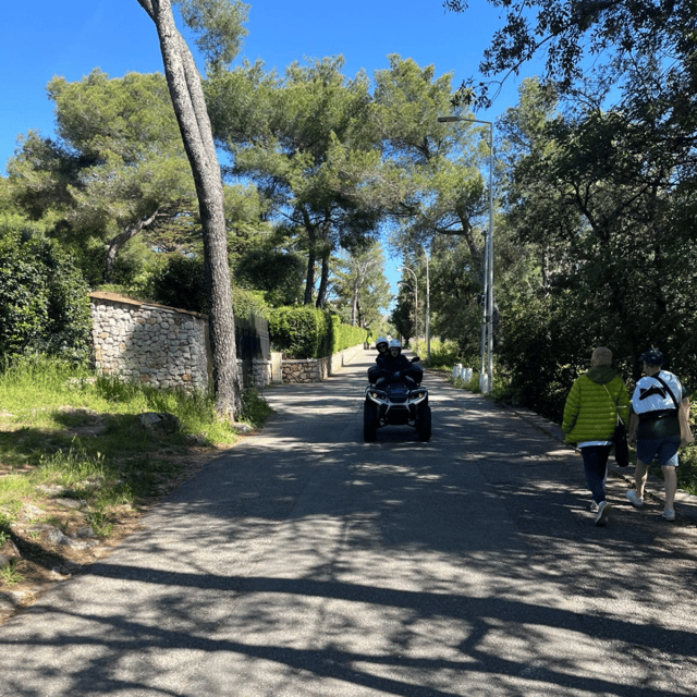NICE BY ELECTRIC QUAD:panoramic tour from Nice - Sharing a quad and understanding the value