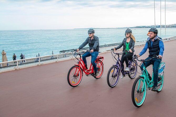 Nice City Best Highlights E-bike Tour - Castle Hill, the payoff for the climb