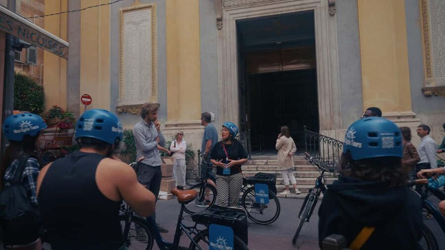 Nice: City Highlights Bike tour - The Chateau Hill climb and the best view