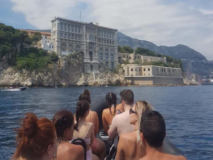 Nice: Coastline Boat Cruise to Monaco - Swimming, music, and the social feel