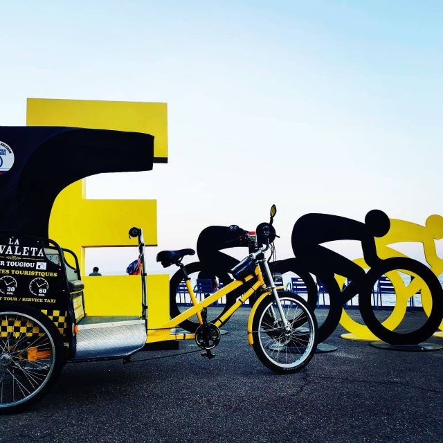 Nice: Electric Rickshaw City Tour with Local Guide - Place Garibaldi and the route toward the port