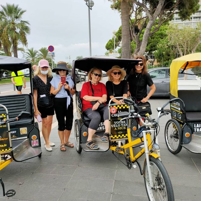 Nice: Electric Rickshaw City Tour with Local Guide - The Promenade des Anglais and Le Negresco
