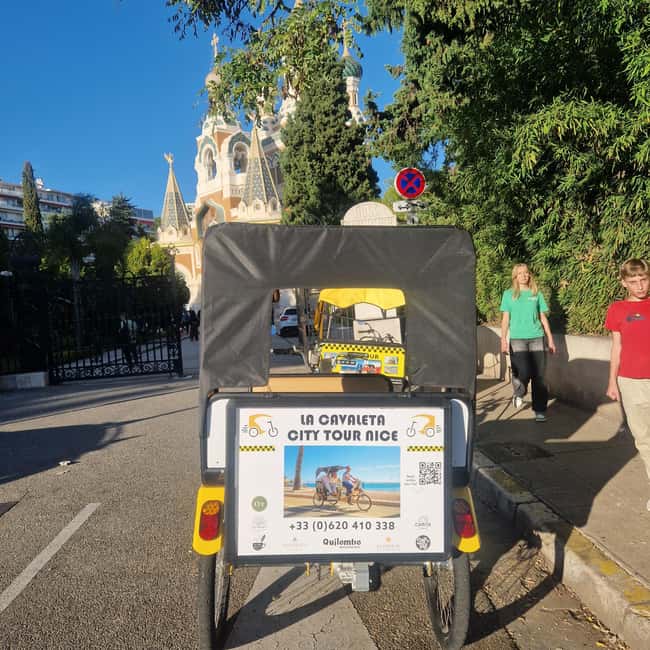 Nice: Electric Rickshaw City Tour with Local Guide - Timing, comfort, and seating