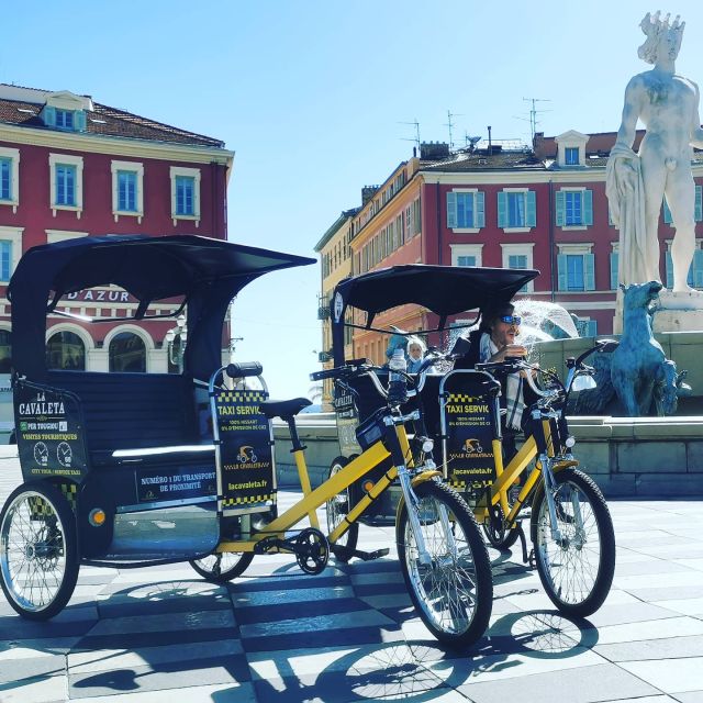 Nice: Electric Rickshaw City Tour with Local Guide - Starting at Place Masséna and the Fountain of the Sun