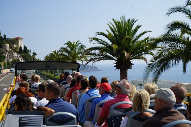 Nice Le Grand Tour Hop-on Hop-off Sightseeing Bus - Stops 2 and 5: seeing the Promenade des Anglais from both directions