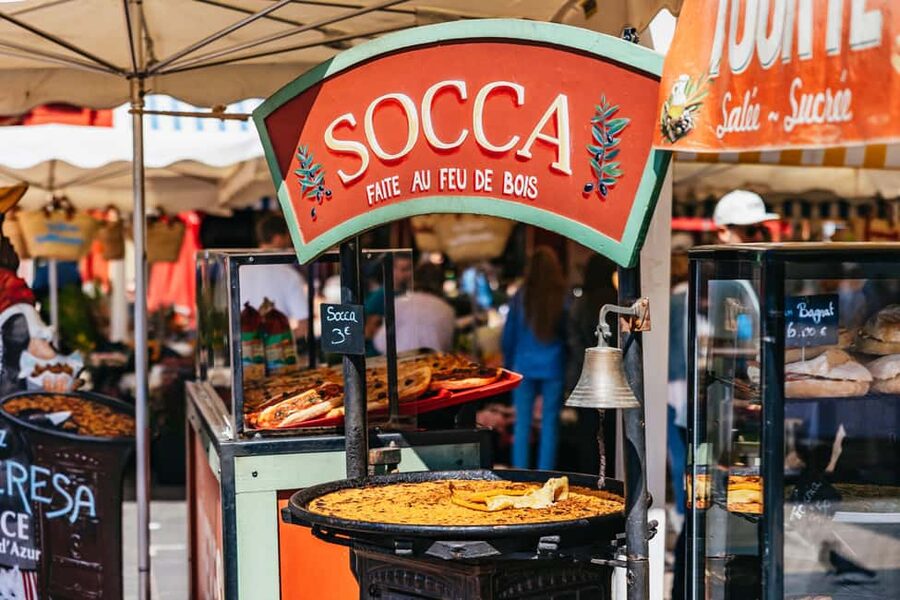 Nice: Old Town & Castle Hill Informative Guided Walking Tour - Cours Saleya and the flower market