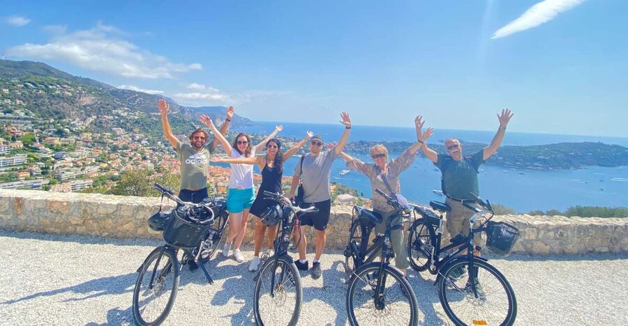 Nice: Panoramic French Riviera E-Bike Tour - Starting along the Promenade des Anglais