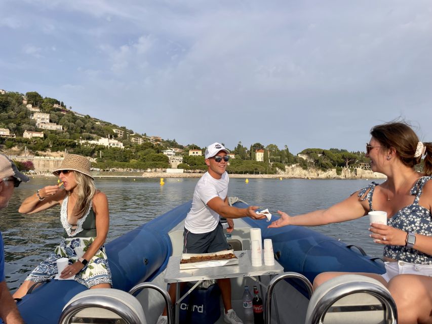 Nice: Sunset Boat Tour with Wine and Local Snacks - Homemade Niçois food, wine, and music
