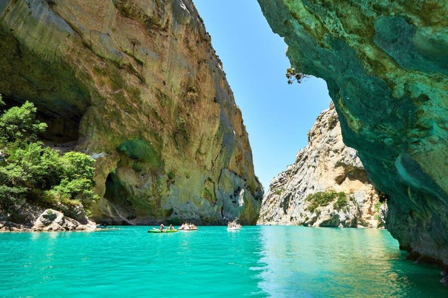 Nice: The Gorges du Verdon and Ste Croix Lake Full-Day Tour - The canyon views, from roadside overlooks to the river