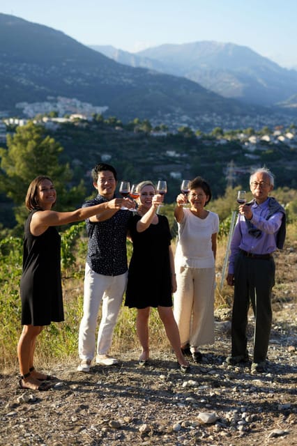 Nice: Vineyard Tour with Wine Tasting - Tasting three wines in the chapel cellar