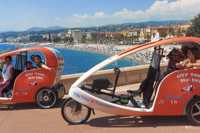 Nice: Visit of Nice by electrically assisted bike taxi 1 hour. - What the guides add to the ride