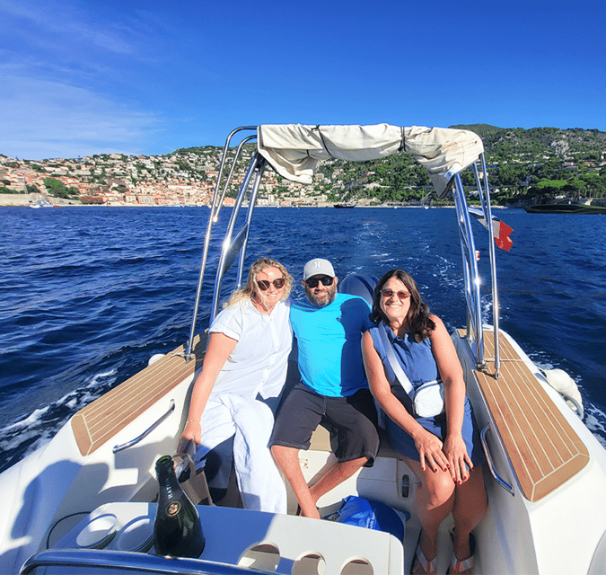 Nice: Visite privé en Bike & Boat 3h Villefranche-Cap ferrat - Nice Harbour and the change from road to water