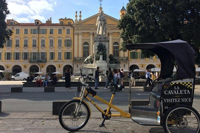 Original Nice city tour ( pedicab-vélo taxi) - Starting at Massena Square