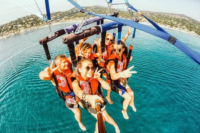 Parasailing flight two people, in Mandelieu-Cannes - Taking the French Riviera skyward