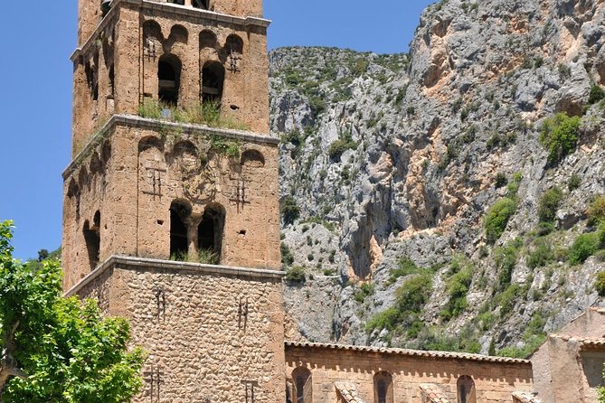 Private Day Trip: Verdon Gorge, Castellane, Moustiers from Nice - Castellane and its chapel above the town