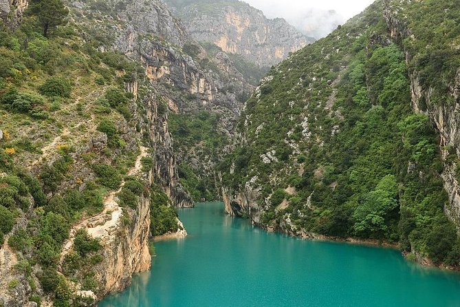 Private Day Trip: Verdon Gorge, Castellane, Moustiers from Nice - Leaving Nice in an eight-seat Mercedes minivan